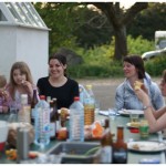Tischtennisplattendinner